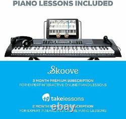 Alesis Melody 61 MKII 61 Key Music Keyboard / Digital Piano, Stand & Stool