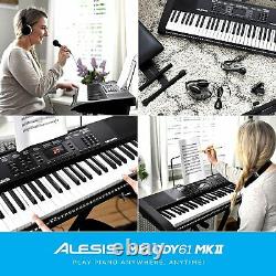 Alesis Melody 61 MKII 61 Key Music Keyboard / Digital Piano, Stand & Stool