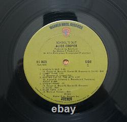 Alice Cooper School's Out BS 2623 Vinyl 1972 LP WithPink Panties-No Titles EX