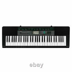 Amaze Casio CTK-3500AD DJ piano musical 61 Key Keyboard Stand & Headphones Black