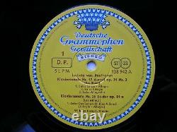 BEETHOVEN THE 32 PIANO SONATAS WILHELM KEMPF 11 LP German Tulip Rim NM