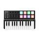 Beat & Music Maker Dj Piano Usb Midi Color Drum Pad & Keyboard Controller 25 Key