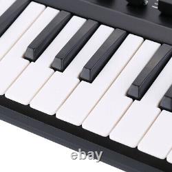 Beat & Music Maker DJ Piano USB MIDI Color Drum Pad & Keyboard Controller 25 Key