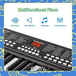 Beginners Piano Keyboard 37 Keys Portable Electronic Keyboard Piano Built-in