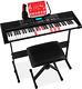 Best Choice Products 61-key Beginners Complete Electronic Keyboard Piano Set Withl