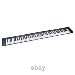 Black 88 Key Digital Piano Keyboard with Pedal and Bag Music Instrument Home