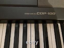 CASIO CDP-100 Keyboard black with Casio SP3 and stand