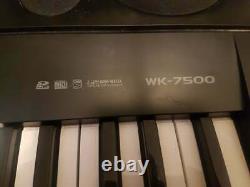 Casio WK7500 Workstation High Grade Keyboard Piano Includes Music Rest 76 key