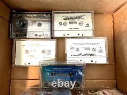 Cassette Lot 100 Total Classic Rock Cassettes Mostly 1970's and 1980's +