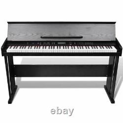Classic Electronic Digital Piano with 88 Keys & Music Stand Keyboard
