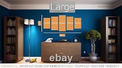 Colorful 3d Piano Keyboard Musical Instrument 5 Panel Canvas Print Wall Art