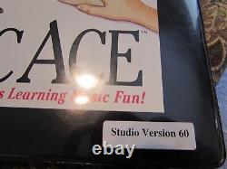 Complete Music Ace Ver 1 & 2 Cakewalk Piano Teaching Learning System w Keyboard