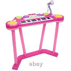 Costway 37 Key Electronic Keyboard Musical Piano Organ Drum Kids With Microphone