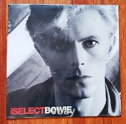 DAVID BOWIE iSELECT RED Vinyl Ltd LP NEW BOWIE is Brooklyn Museum RARE