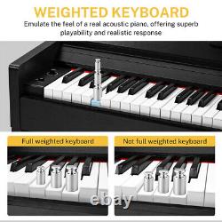 DDP-90 88 Key Weighted Upright Piano Keyboard With Flip Cover