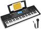 Dek-610 Piano Keyboard, 61 Keys Digital Piano For Beginner/professional, Electri