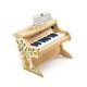 Djeco Animambo 18 Key Electronic Piano Musical Instrument, Tan