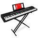 Digital Keyboard Piano 88 Key W Stand Set Semi Weighted Keys Sustain Pedal Music