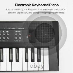 Digital Music Keyboard PVC 61-Keys 8-Tone 630x170x45mm Electric Piano Instrument