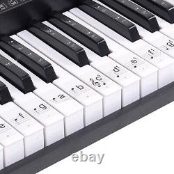 Digital Music Piano Keyboard Portable Electronic Instrument with mic Headphone
