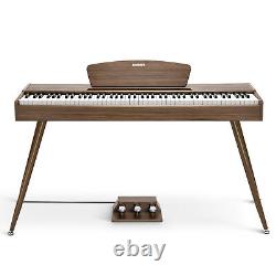 Donner DDP-80 Electric Piano Keyboard 88 Key Weighted With Pedal 128 Polyphony