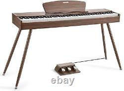 Donner DDP-80 Electric Piano Keyboard 88 Key Weighted With Pedal 128 Polyphony