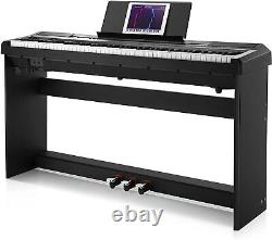 Donner DEP-10 Digital Piano 88 Key Semi-Weighted 8 Tone 128 Polyphony Refurb