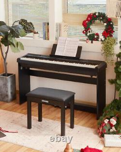 Donner DEP-10 Digital Piano 88 Key Semi-Weighted 8 Tone 128 Polyphony Refurb