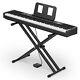 Donner Dep-20 Lite Digital Piano Keyboard 88 Weighted Key With Stand Pedal