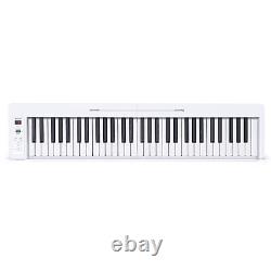 Donner DP-06 Foldable 61Key Digital Piano Keyboard 128 Tone 21 Demo 128 Rhythm
