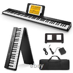 Donner DP-10 Foldable Digital Piano Bluetooth 88 Key Velocity-Sensitive Keyboard