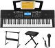 Donner Keyboard Piano, 61 Key Piano Keyboard For Beginner/professional, Electric