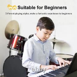 Donner Keyboard Piano, 61 Key Piano Keyboard for Beginner/Professional, Electric