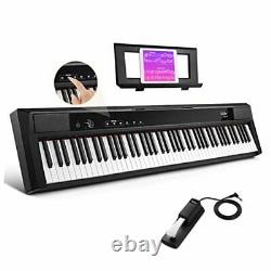 EP-120 88-Key Weighted Keyboard Piano with Touch-sensitive screen, Portable