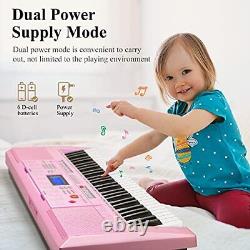 Eastar Electric Piano 61 Keys Piano Keyboard for Beginners Digital Piano with
