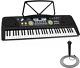 Electric Keyboard 61 Keys-portable Digital Musical Karaoke Piano Keyboard-10 R