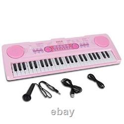 Electric Keyboard Piano for Kids-Portable 49 Key Electronic Musical Karaoke