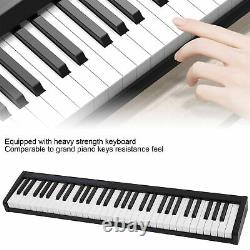 Electrical Piano 61 Key Digital Keyboard Bluetooth Connection for Musical Lovers