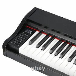 Electronic 88 Keys Keyboard Piano with Foot Pedal Music Stand Practice Indoor