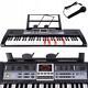 Electronic Keyboard Piano 61 Keys Microphone Kids Musical Playing Toys Gifts