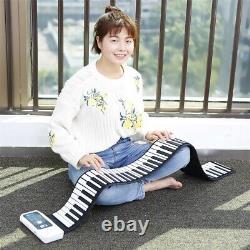 Electronic Piano 88 Key Instrument Musical Portable Rechargeable Folding