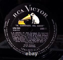 Elvis ARGENTINA LPM-2999 El Carrousel Del Amor STUNNING!'65 LP EX! Roustabout