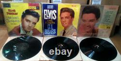 Elvis ARGENTINA URUGUAY LP LOT Melodía Siniestra + Café Europa + Algo Para Todos