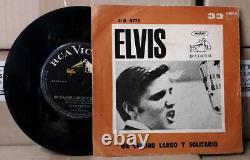 Elvis ARGENTINA Un Camino Largo 1966 Compact 33 DIFFERENT PS Long Lonely Highway