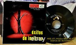 Elvis MEXICO ONLY Ultra Rare ÉXITOS DE INVIERNO 1956 PS EP EX/EX! Rock'nRoll