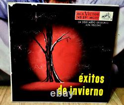 Elvis MEXICO ONLY Ultra Rare ÉXITOS DE INVIERNO 1956 PS EP EX/EX! Rock'nRoll