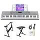 Fast, Free Shipping? Electric Piano / Keyboard +usb Midi +stand +bench