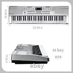 FAST, FREE SHIPPING? Electric Piano / Keyboard +USB MIDI +Stand +Bench