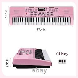 FAST, FREE SHIPPING? Electric Piano / Keyboard +USB MIDI +Stand +Bench