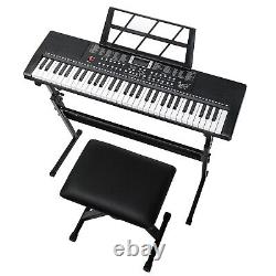 FREE SHIPPING? Electric Piano / Keyboard +USB MIDI +Stand +Bench